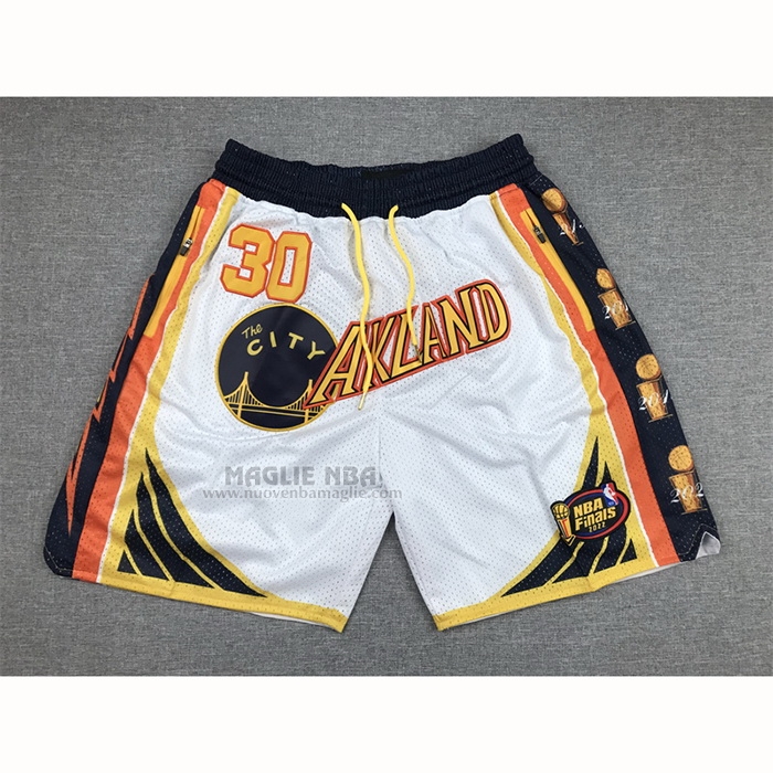 Pantaloncini
 Stephen Curry Golden State Warriors 2022 NBA Finals Bianco
